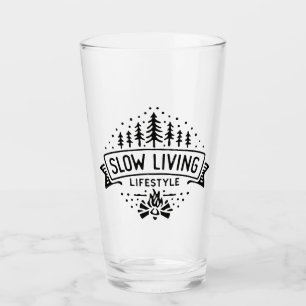 Långsam livsstil glaskopp