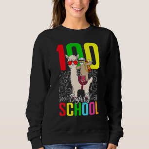 Långsam Llama 100 dagars skola för lärare elev T Shirt
