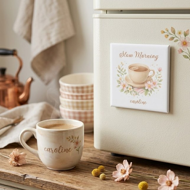 Långsam Morgonkaffe Magnet (Skapare uppladdad)