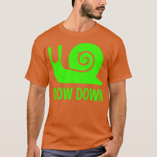 Långsam nedåt2 t shirt