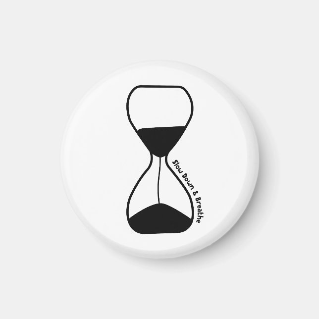 Långsam nedgång och nedbrytning - självvård magnet (Framsidan)