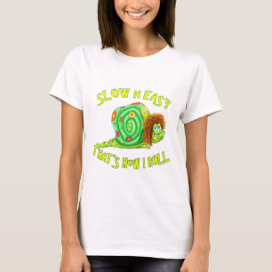 Långsam och enkel uppspelning t shirt