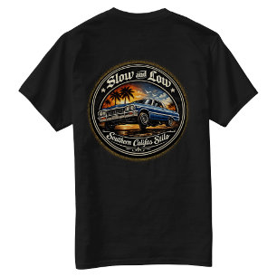 Långsam och låg Califas Stilo baktryck T Shirt