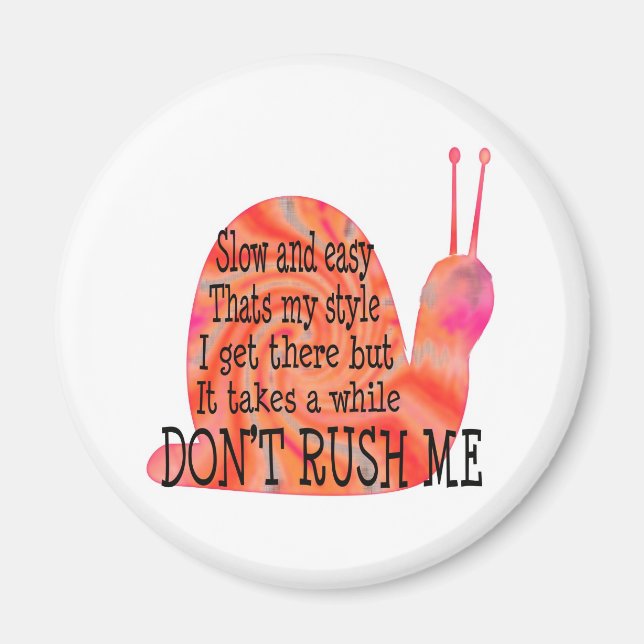 långsam och lätt magnet (Framsidan)