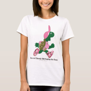 Långsam och stadig sköldpadda t-shirt