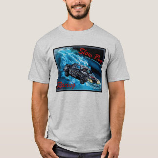 Långsam pojketävla t-shirt