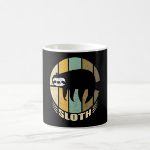 Långsam retro Långsamt lustigt konstverk Kaffemugg