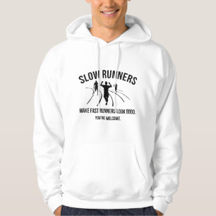 Långsam Springer Hoodie
