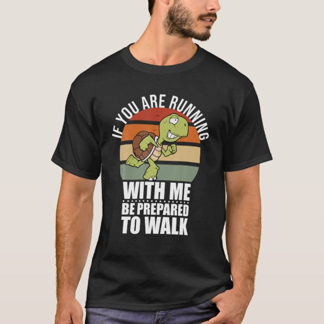 Långsam Springer T Shirt (Framsida)