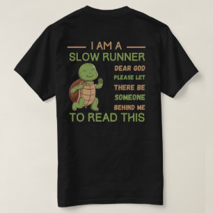 Långsam Springer T-shirt Funny Running Gift för Sp