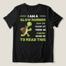 Långsam Springer T-shirt Funny Running Gift för Sp