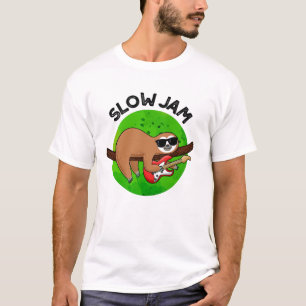 Långsam Sylt Funny Music Animal Pun T Shirt