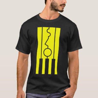 Långsam t-skjorta klassikergult tee shirt