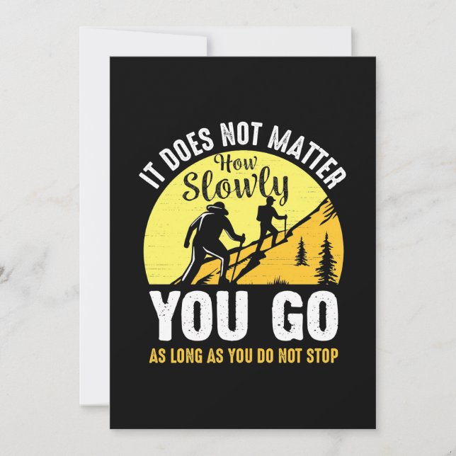 Långsam vandring spara datumet (Framsida)