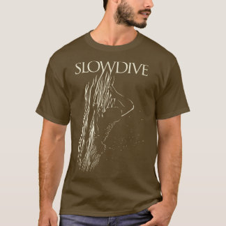 Långsam vit t shirt