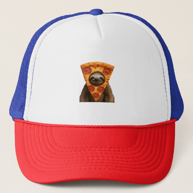 Långsamhet pizza rolig konstig bus meme söt lyckli keps (Framsida)