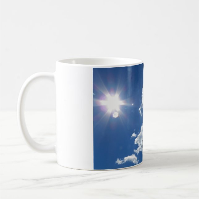 Långsamma klumpar Sunburst Mugg (Vänster)