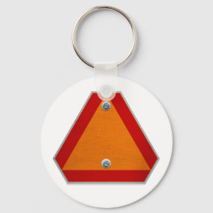 Långsamma röra Keychain Nyckelring