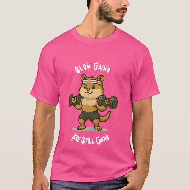 Långsamma vinster är fortfarande förluster" Cute G T Shirt (Framsida)