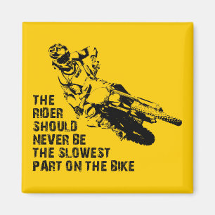 Långsammaste Del Dirt Bike Motocross Kylskåpsmagne Magnet