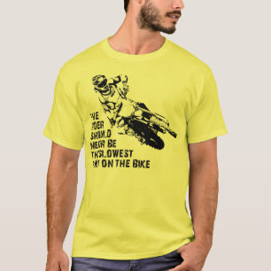 Långsammaste Del Dirt Bike Motocross Tröja Rolig