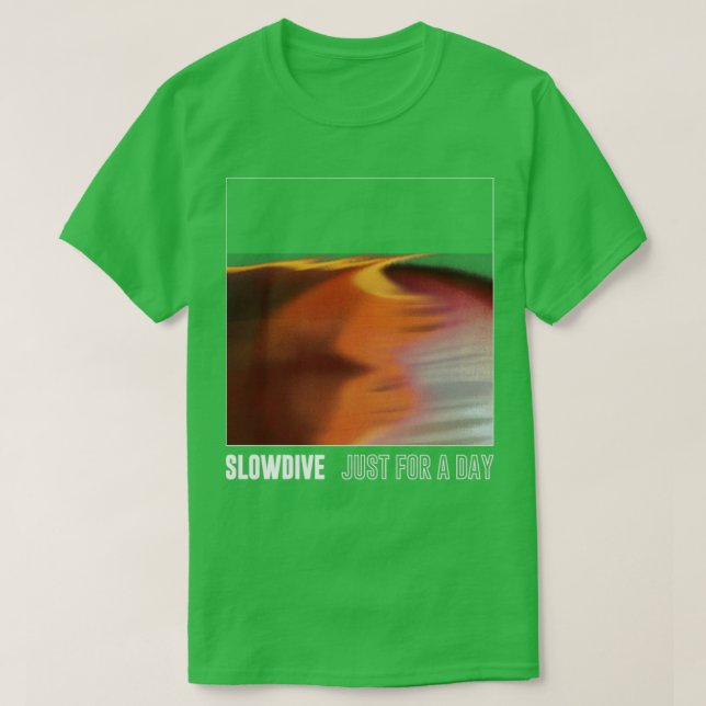 Långsamt 90-tal Stil Dreampop Fläkt Art Design T Shirt (Design framsida)