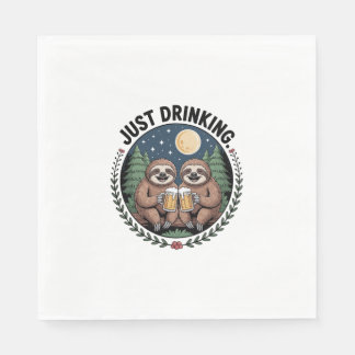 Långsamt anfall med dricksteam pappersservett