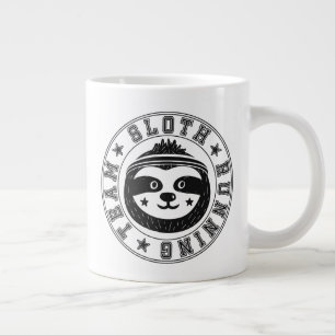 Långsamt arbetande team jumbo mugg
