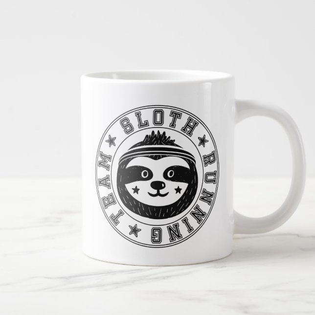 Långsamt arbetande team jumbo mugg (Höger)