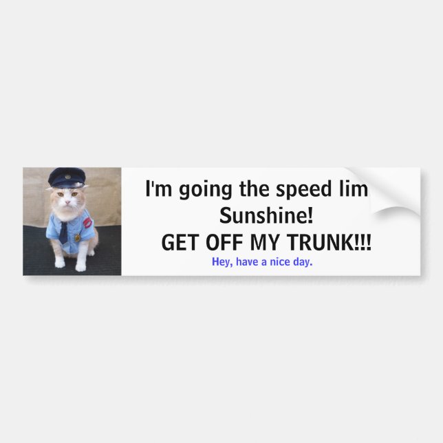 Långsamt besegra! bildekal (Framsidan)