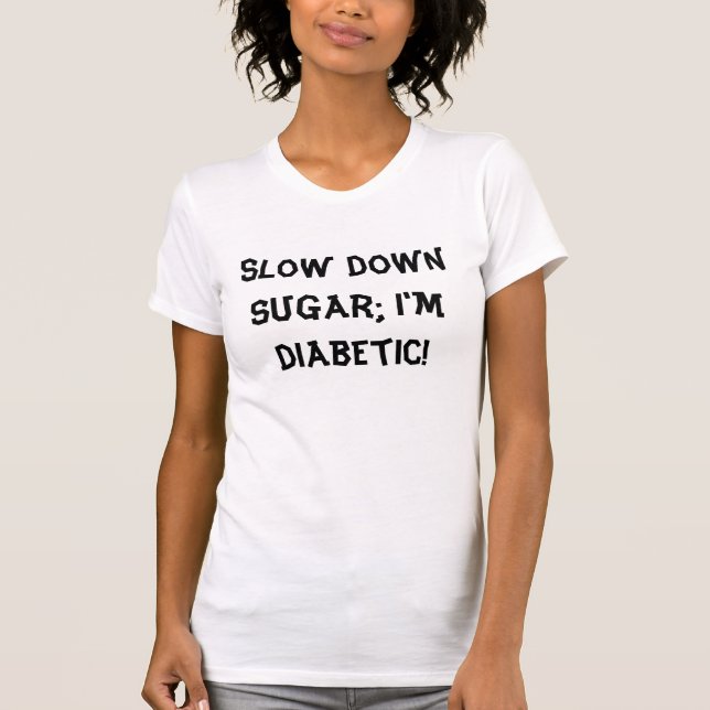 Långsamt besegra socker; Mig förmiddagdiabetiker! Tee (Framsida)