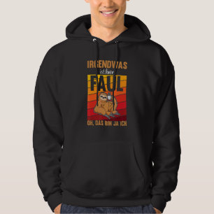 Långsamt betalande anställd vid månadskontoret i L Hoodie