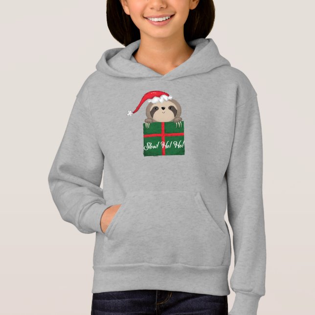 Långsamt! Ho! Ho! Sjunde jultomten T Shirt (Framsida)