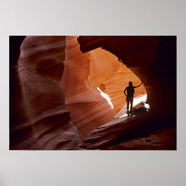 Långsamt i Corkskruva delen av Antelope Poster (Framsidan)