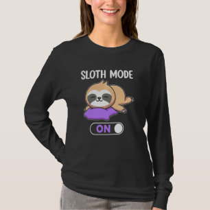 Långsamt läge på t shirt