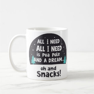 Långsamt Leverne & Snacksälskare Kaffemugg