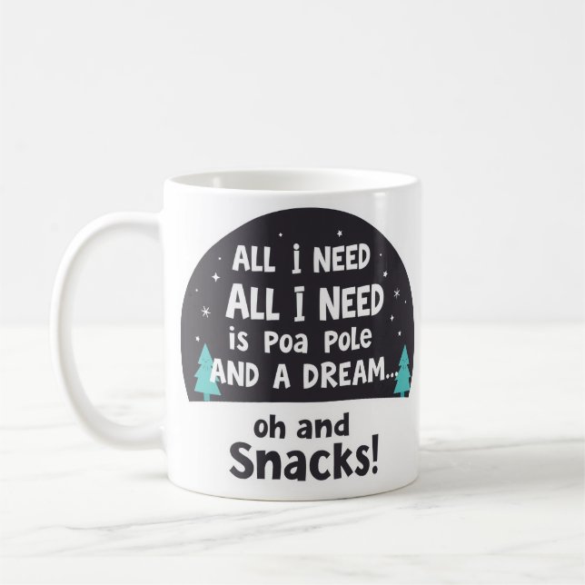 Långsamt Leverne & Snacksälskare  Kaffemugg (Vänster)