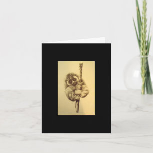 Långsamt Loris Birthday Card Kort