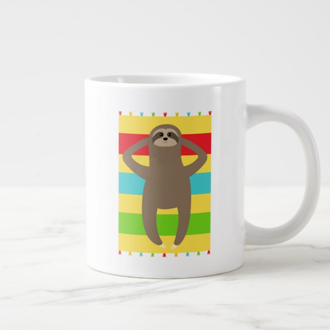Långsamt på bågen jumbo mugg (Höger)