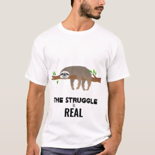 Långsamt på Gren med kampen är riktigt T Shirt