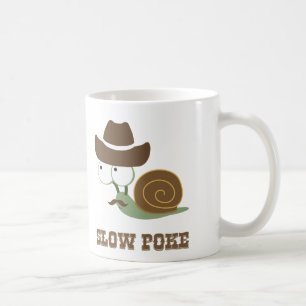 Långsamt peta! - Cowboysnigel Kaffemugg