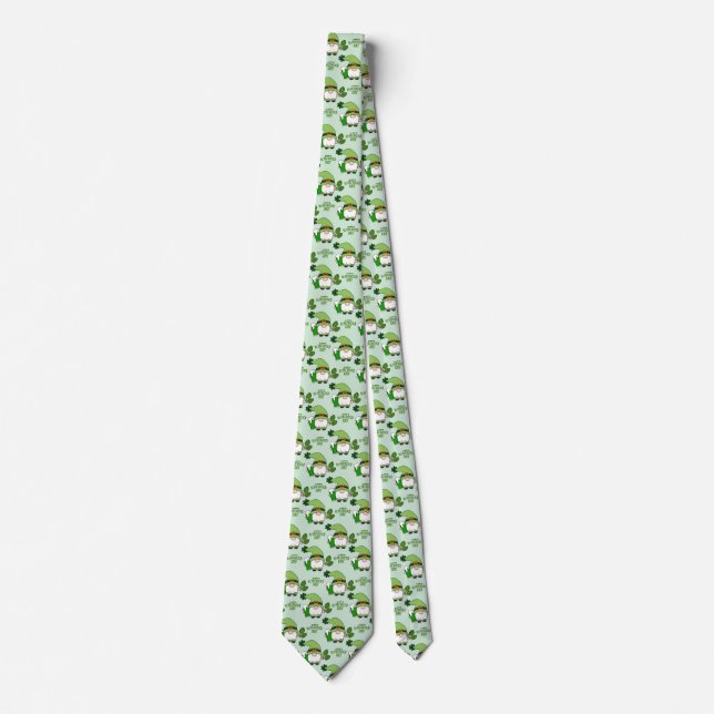 Långsamt St. Patrick's Day Lucky Tie Slips (Framsida)