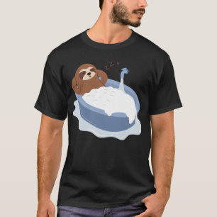 Långsamt stötande lutande lutande lutande lutande t shirt