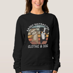 Långsamt uppdelat efter Sloths och Hundar Hund Slo T Shirt