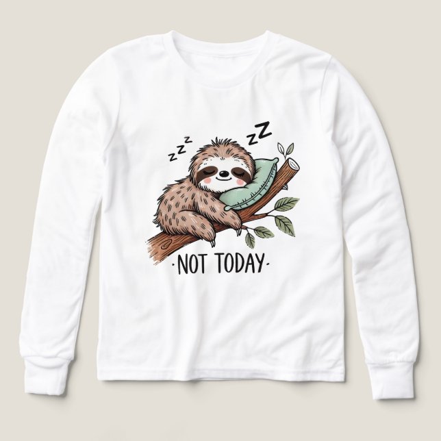 Långstjärt ord art unisex t shirt (Design framsida)