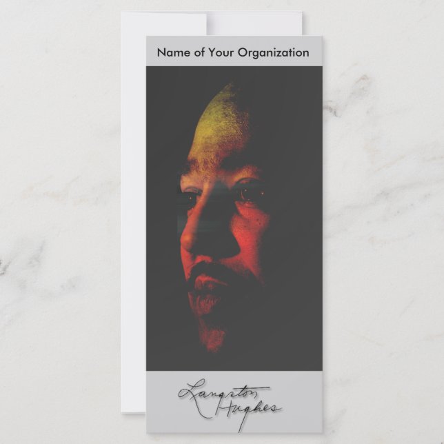 Langston Hughes (Framsida)