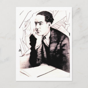 Langston Hughes, American Poet Vykort
