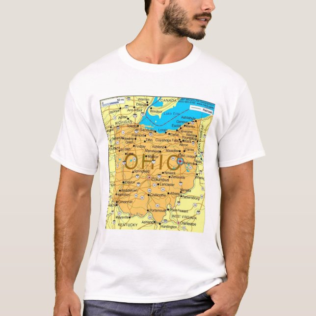 Långt att gå, Ohio! T-shirt (Framsida)