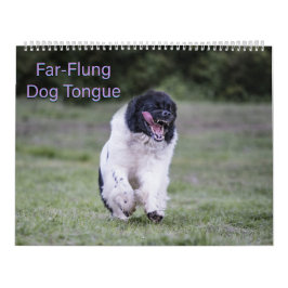 Långt Bortom Hund Tunga Kalender