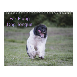 Långt Bortom Hund Tunga Kalender
